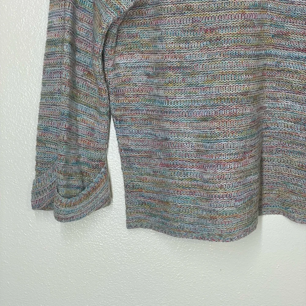 Two-one-two New York M Rainbow Boxy Knit Sweater